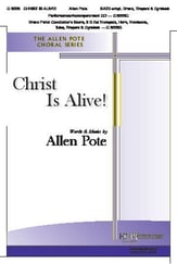 Christ Is Alive! SATB choral sheet music cover